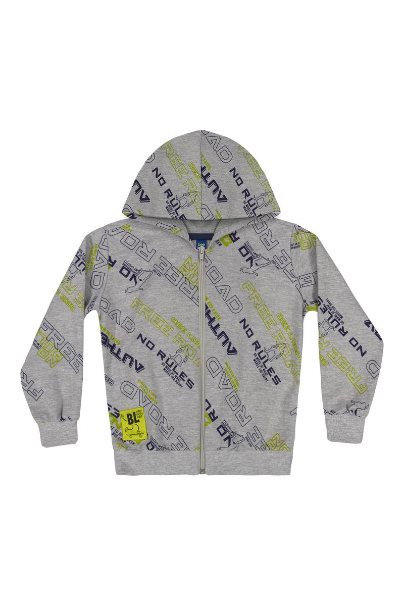 Conjunto-Jaqueta-e-Calca-Infantil-Menino--Cinza--Bee-Loop