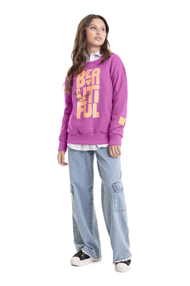 Blusao-Oversize-em-Moletom-Juvenil--Rosa--Gloss