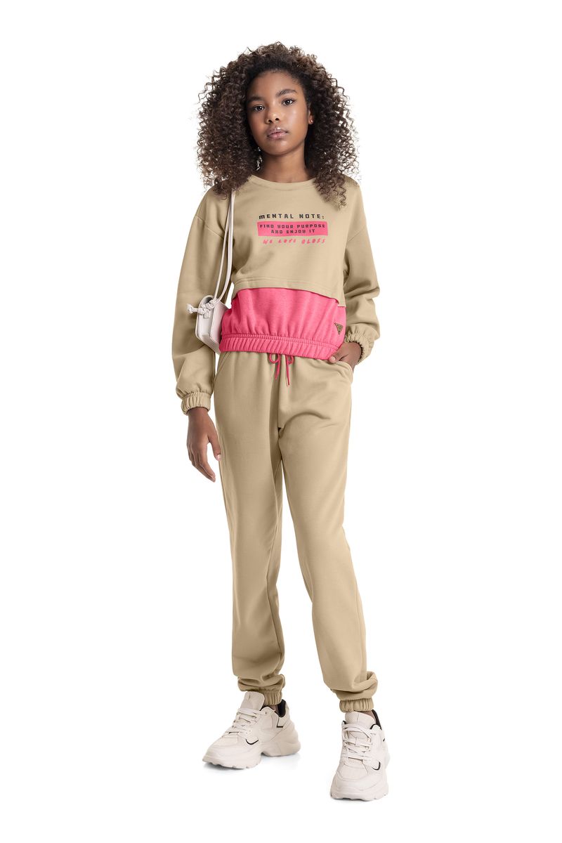 Conjunto-Blusao-e-Calca-em-Moletom-Juvenil--Bege--Gloss