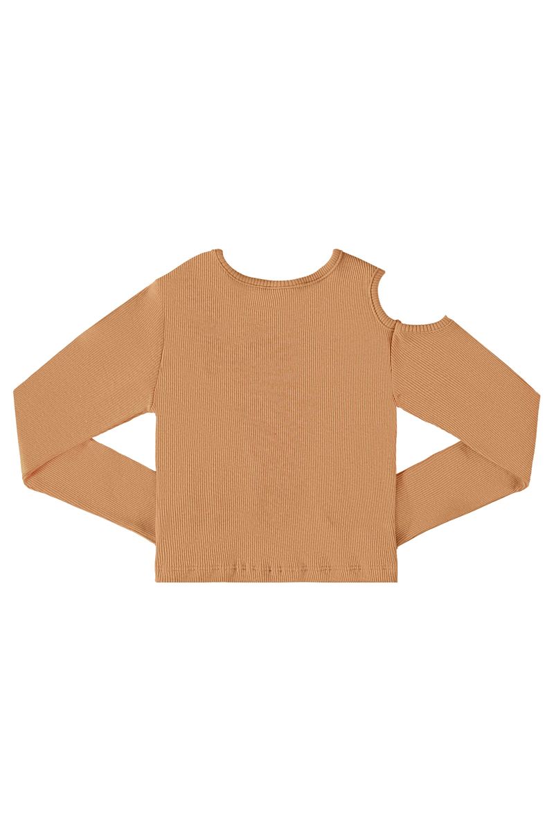 Blusa-Cropped-Basica-em-Ribaninha-Juvenil--Marrom--Gloss