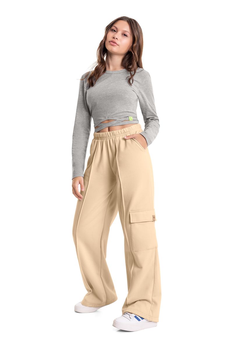 Blusa-Cropped-Basica-em-Cotton-Juvenil--Cinza--Gloss