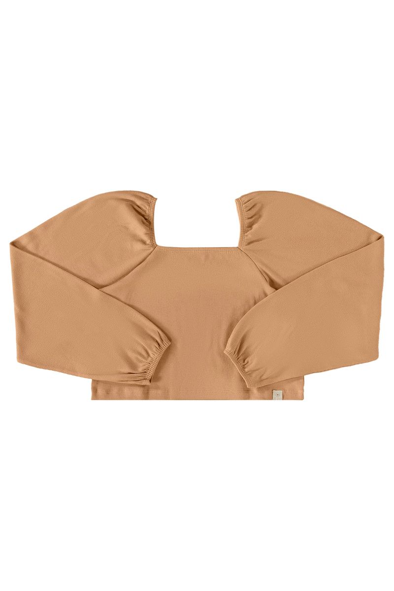 Blusa-Cropped-Basica-em-Ribana-Juvenil--Marrom--Gloss