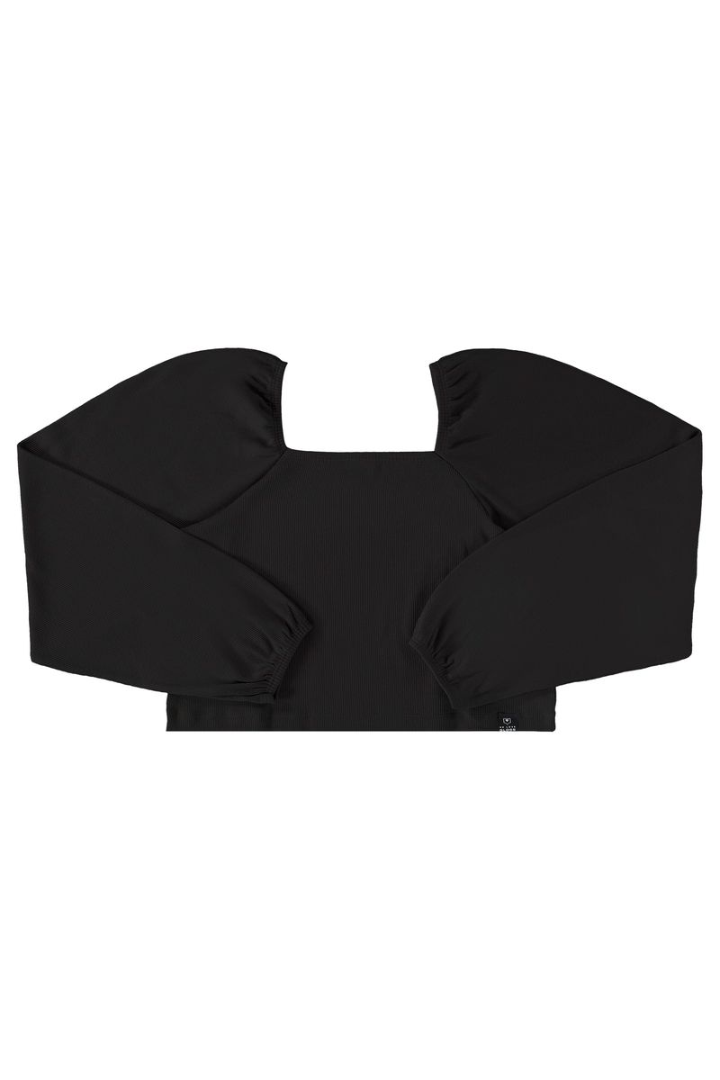 Blusa-Cropped-Basica-em-Ribaninha-Juvenil--Preto--Gloss