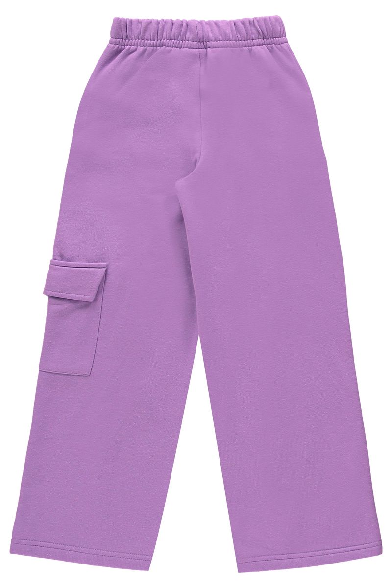 Calca-Wide-Leg-Basica-em-Moletom-Juvenil--Roxo--Gloss