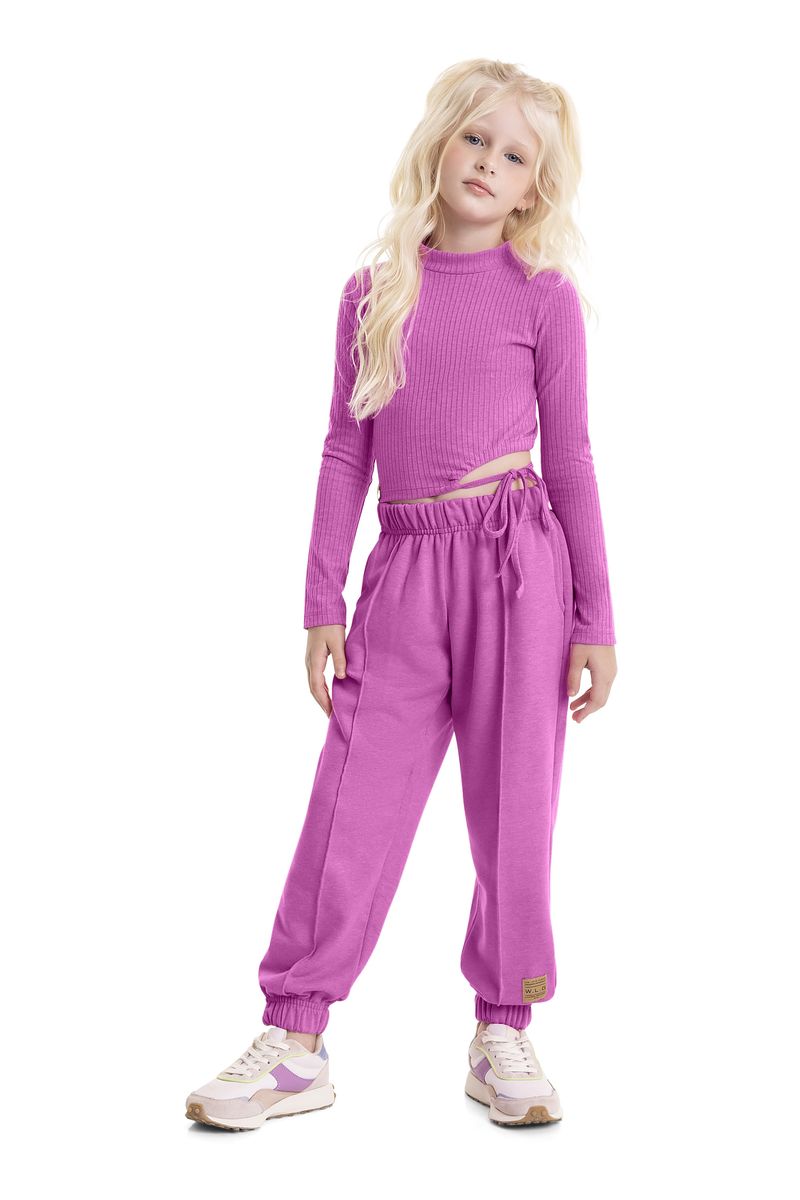 Calca-Basica-em-Moletom-Juvenil--Rosa-Pink--Gloss
