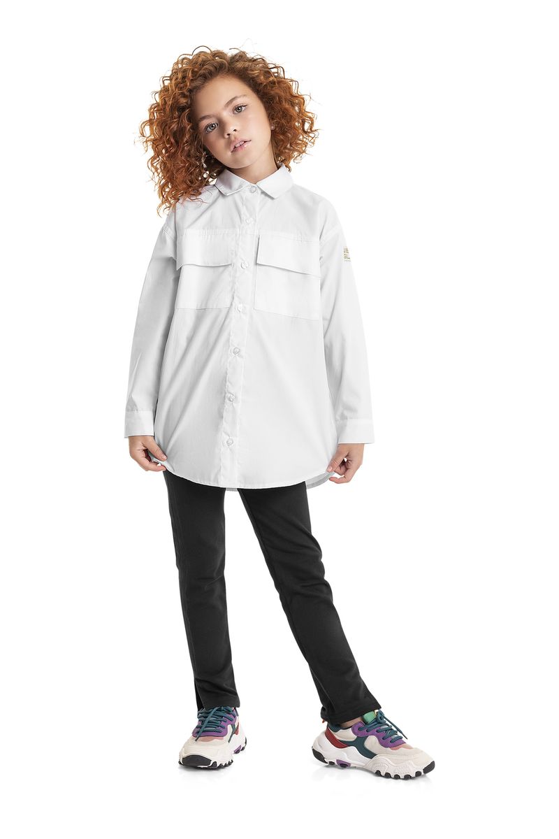 Camisa-Oversize-em-Tricoline-Juvenil--Branco--Gloss