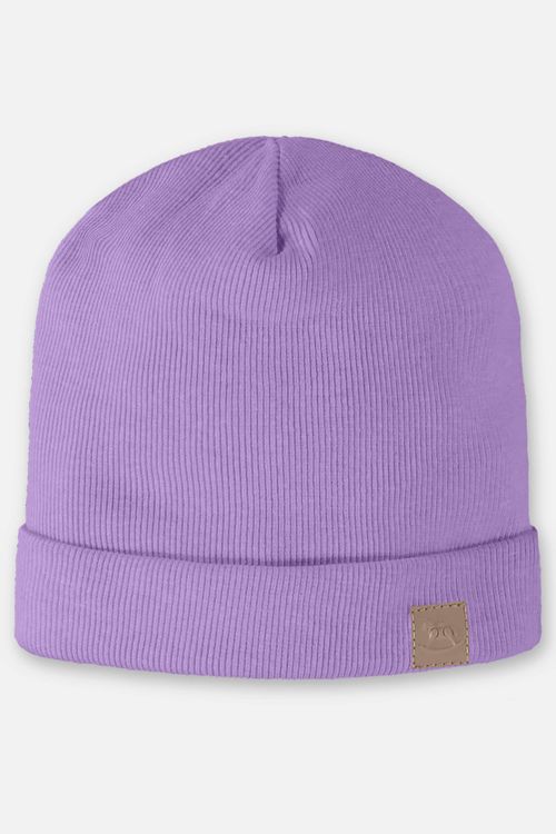 Gorro em Ribana Unissex para Bebê (Roxo) Up Baby