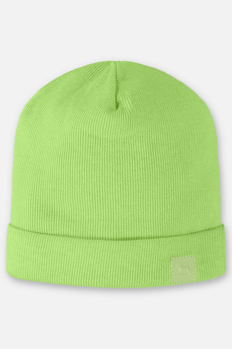 Gorro-em-Ribana-Unissex-para-Bebe--Verde--Up-Baby