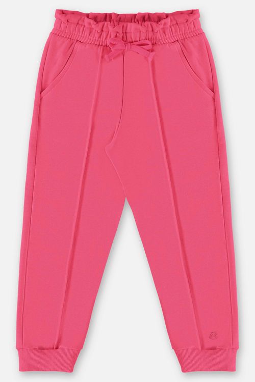 Calça em Molecotton Infantil Menina (Rosa Pink) Up Baby