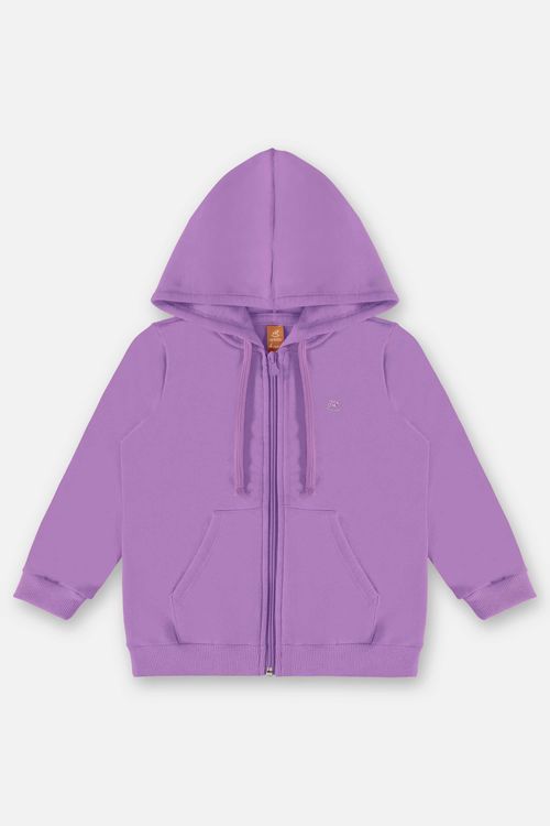 Jaqueta em Molecotton  Infantil Menina (Roxo) Up Baby