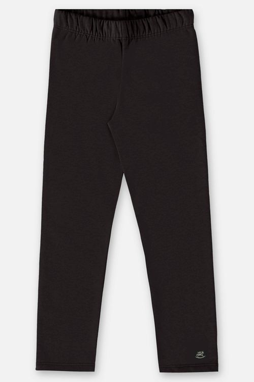 Legging em Molecotton Infantil Menina (Preto) Up Baby