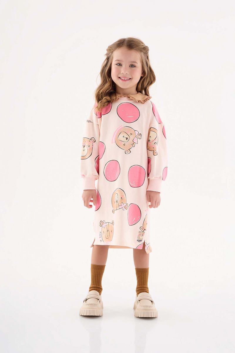 Vestido-Mullet-Manga-Longa-Infantil--Rosa--Up-Baby