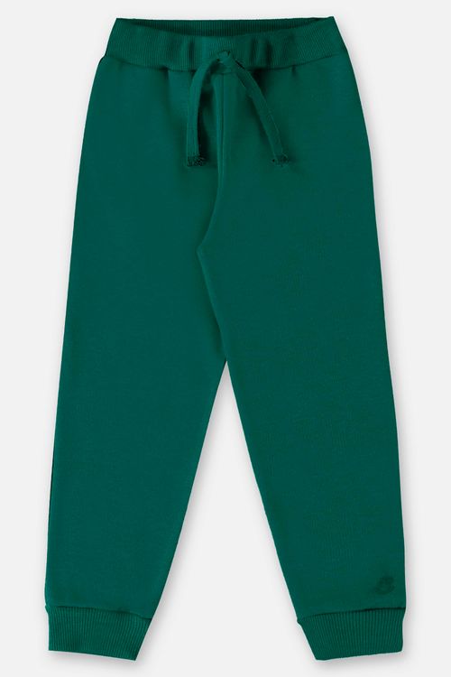 Calça Básica em Moletom Infantil Menino (Verde Escuro) Up Baby