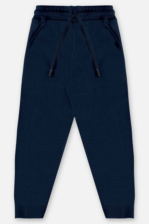 Calça em Moletom Infantil Menino (Azul Marinho) Up Baby