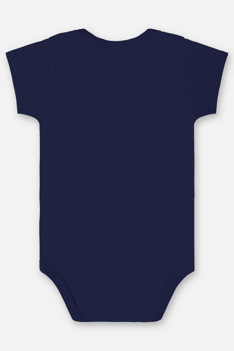 Body-Manga-Curta-em-Suedine-Unissex-para-Bebe--Azul-Marinho--Up-Baby