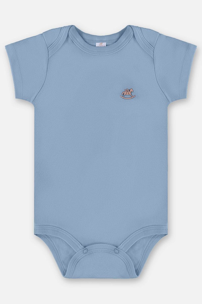 Body-Manga-Curta-em-Suedine-Unissex-para-Bebe--Azul--Up-Baby