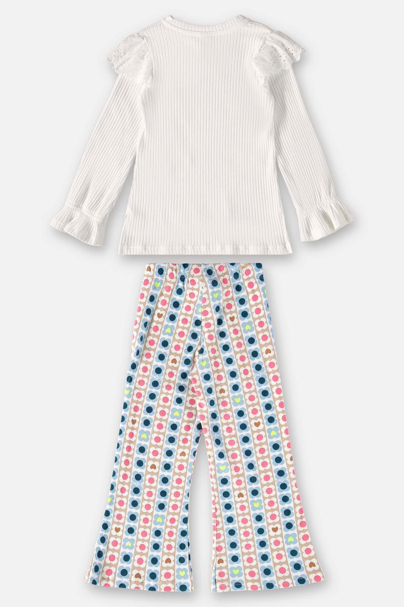 Conjunto-Blusa-e-Calca-Infantil-Menina--Off-White--Up-Baby