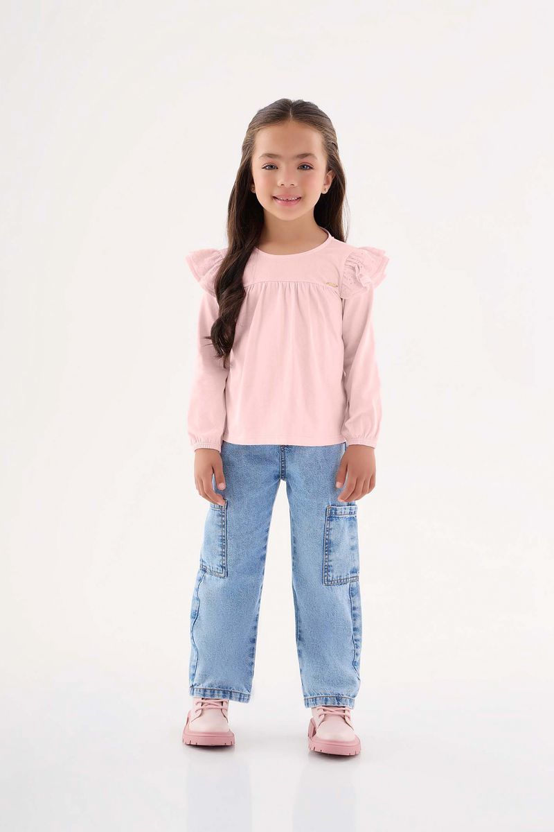 Bata-Manga-Longa-Infantil-Menina--Rosa--Up-Baby