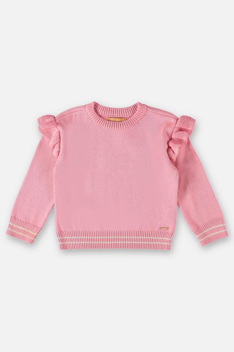 Blusao-em-Trico-Infantil-Menina--Rosa--Up-Baby