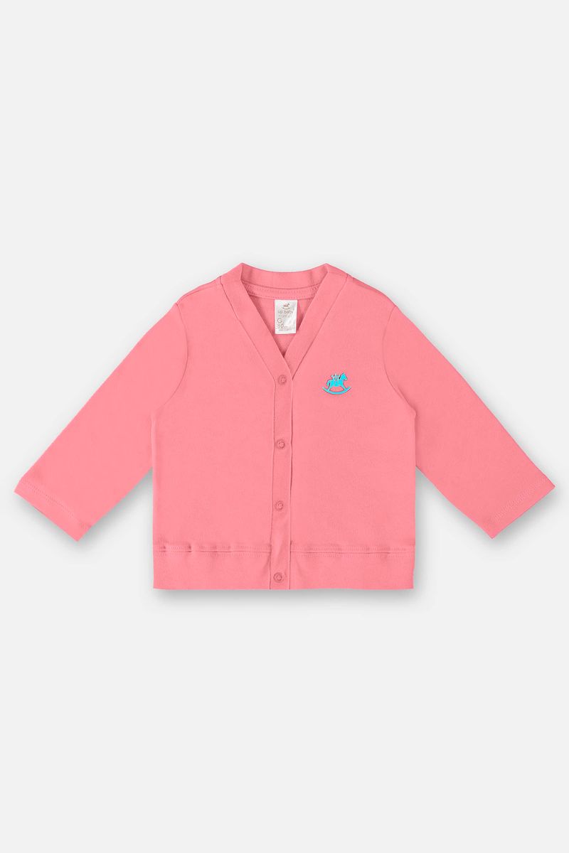 Casaco-Basico-em-Suedine-Unissex-para-Bebe--Rosa--Up-Baby
