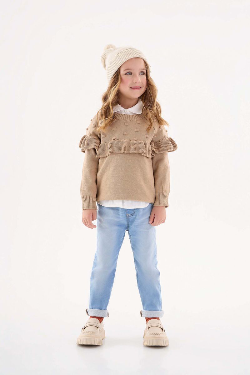 Blusao-em-Trico-Infantil-Menina--Off-White--Up-Baby