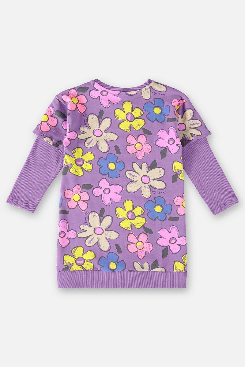Vestido-Manga-Longa-Infantil--Roxo--Up-Baby