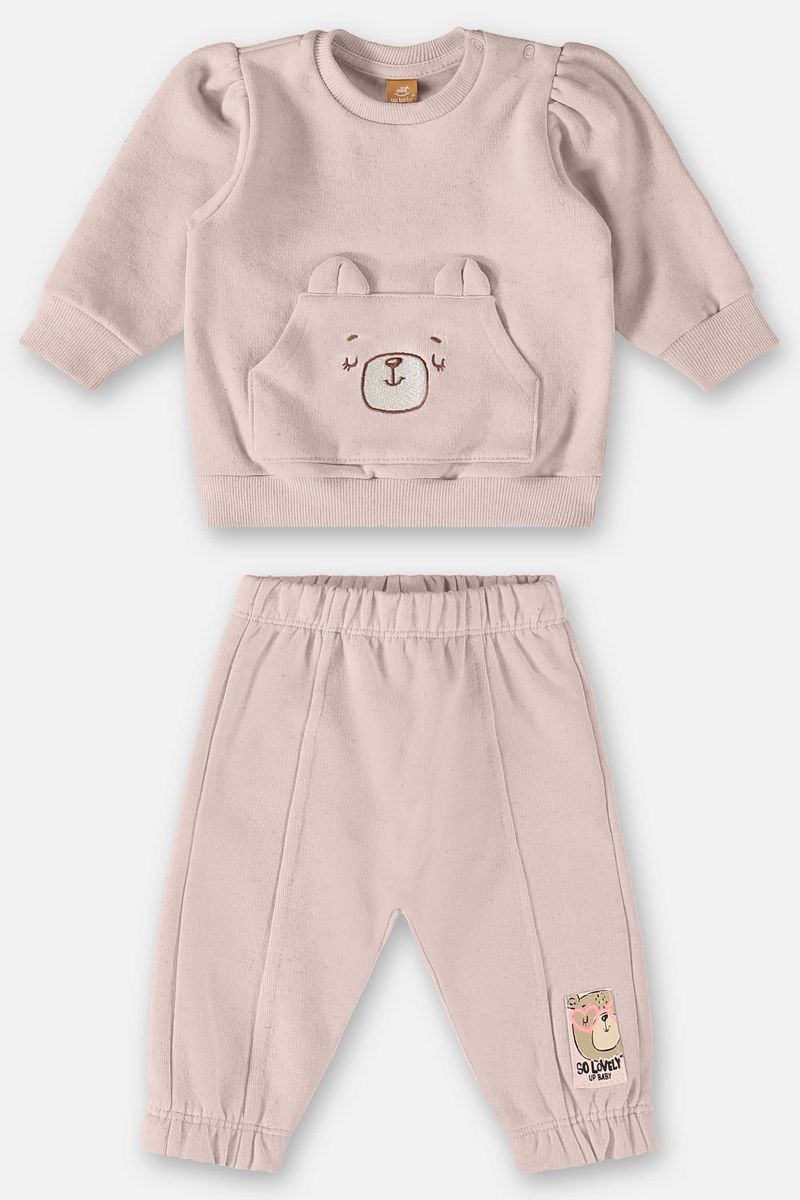 Conjunto-Blusao-e-Calca-Infantil-Menina--Rosa--Up-Baby