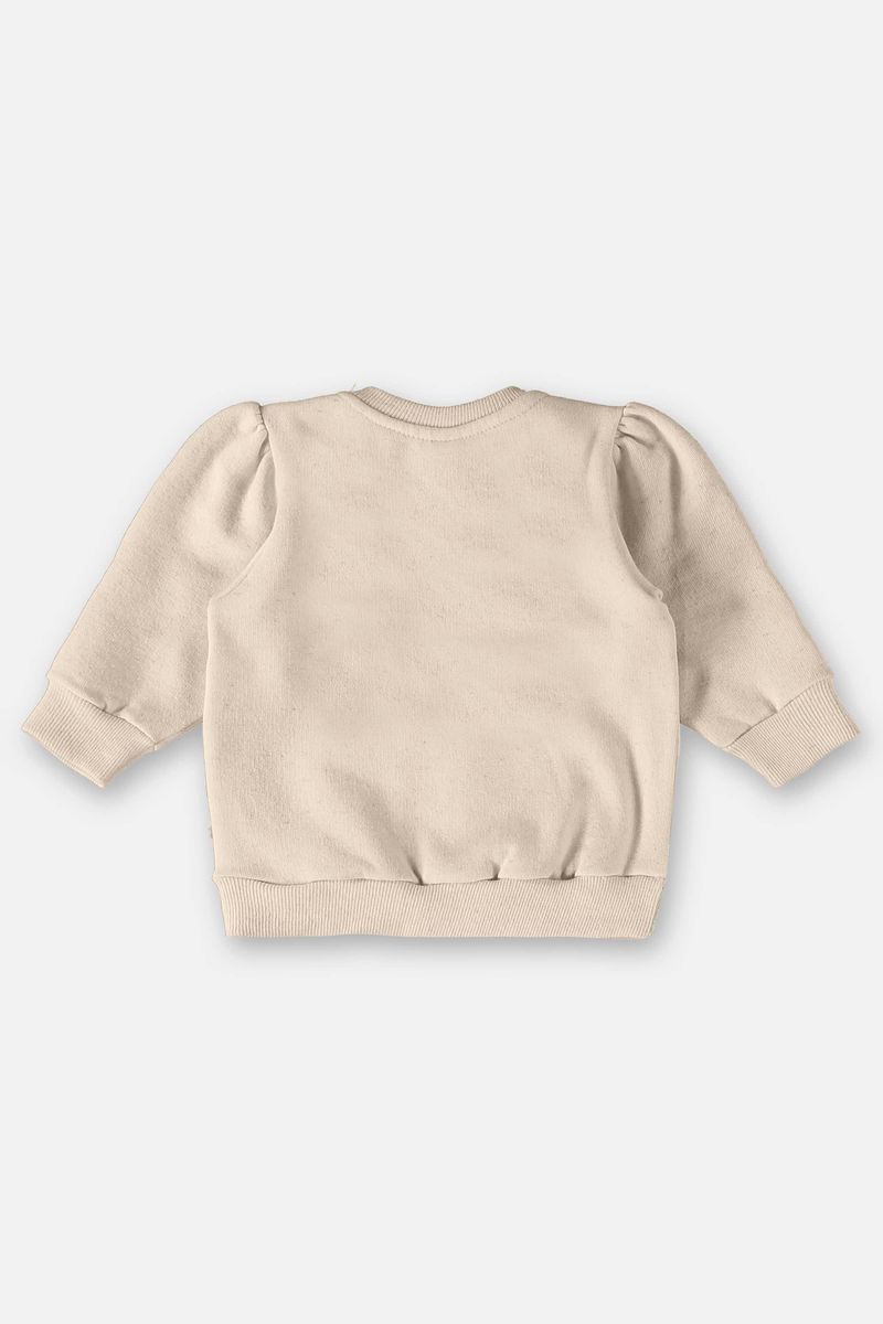 Conjunto-Blusao-e-Calca-Infantil-Menina--Bege--Up-Baby