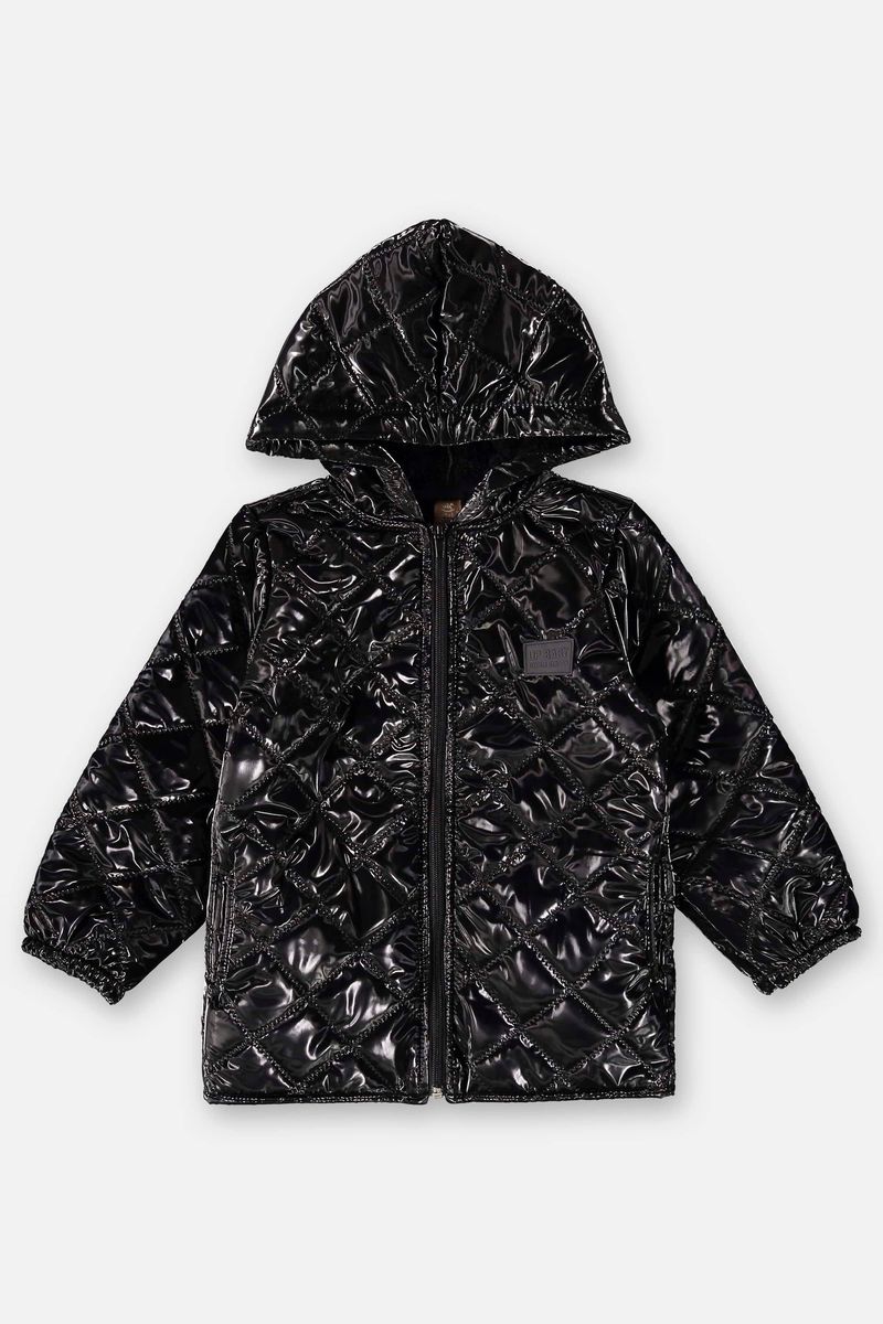 Jaqueta-Puffer-Infantil-para-Menina--Preto--Up-Baby