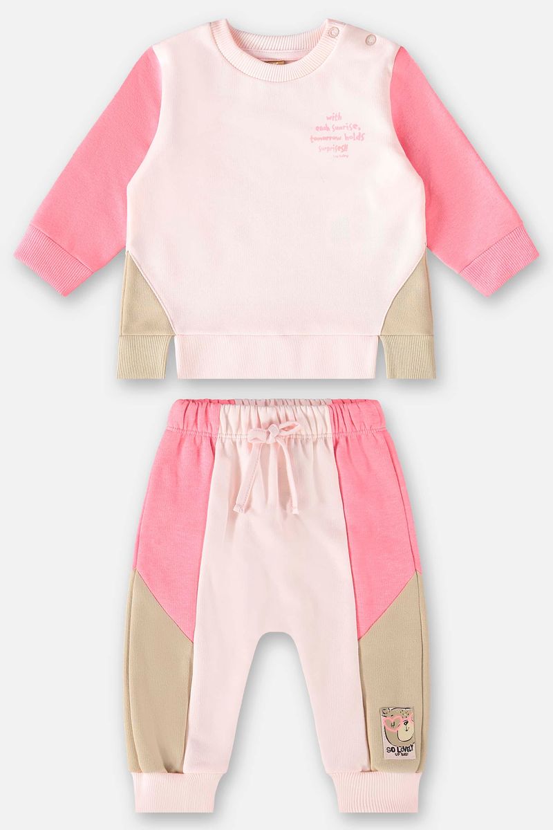 Conjunto-Blusao-e-Calca-em-Moletom-Bebe-Menina--Rosa--Up-Baby