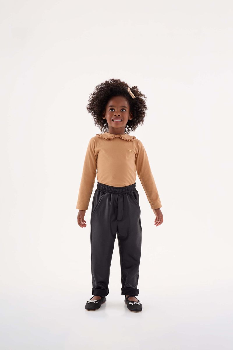 Calca-Cirre-Peluciada-Infantil-Menina--Preto--Up-Baby