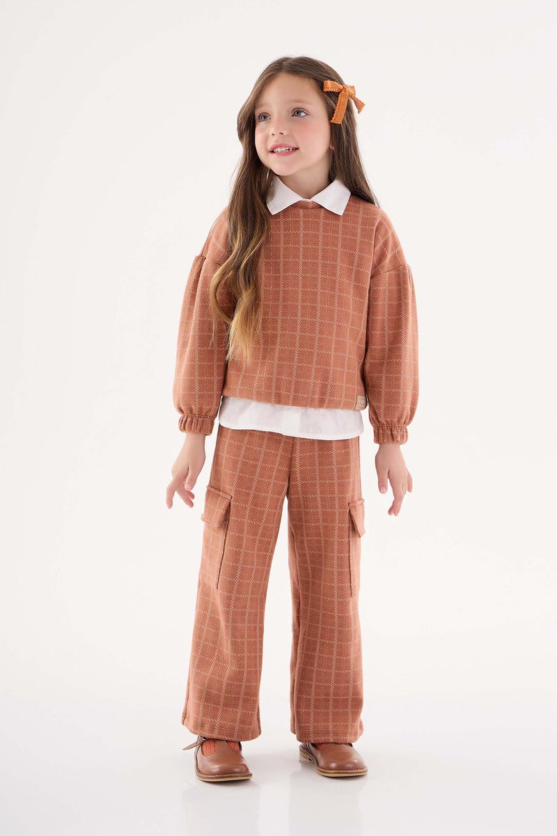 Conjunto-Jaqueta-e-Calca-Infantil-para-Menina--Marrom--Up-Baby