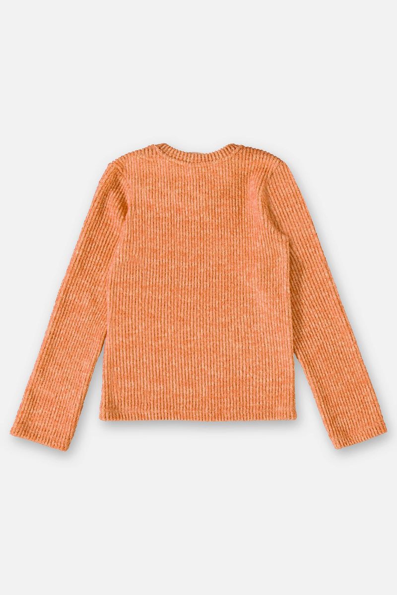 Conjunto-Blusa-e-Calca-Flare-Infantil-Menina--Laranja--Up-Baby