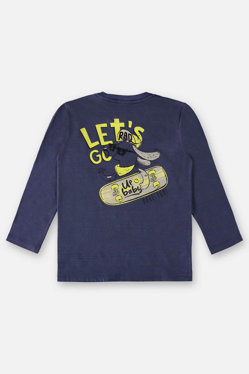 Camiseta-de-Manga-Longa-Infantil-Menino--Azul--Up-Baby