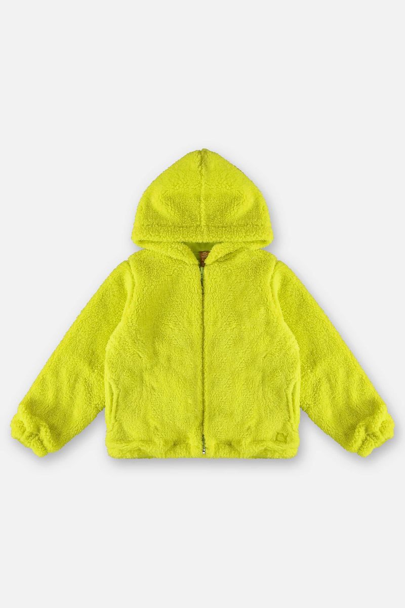 Jaqueta-em-Material-Sintetico-Infantil-Unissex--Amarelo--Up-Baby