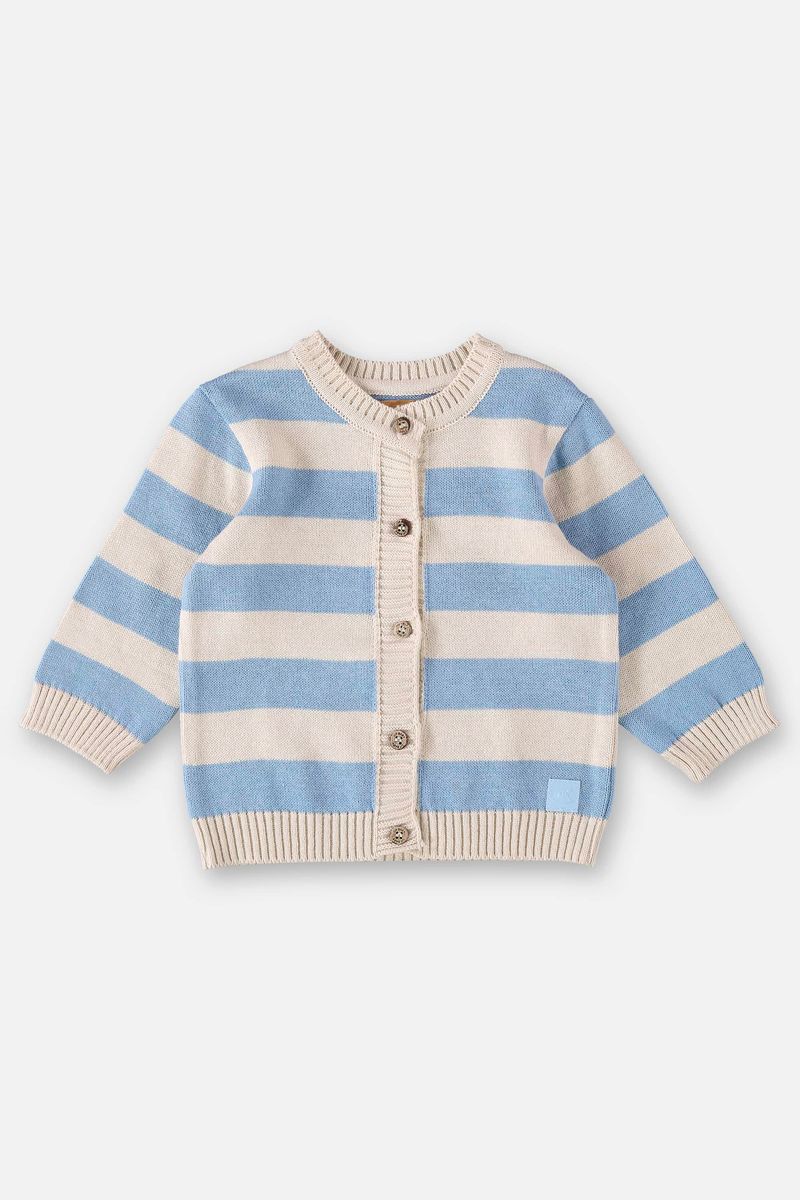 Cardigan-em-Trico-Unissex-para-Bebe--Azul--Up-Baby