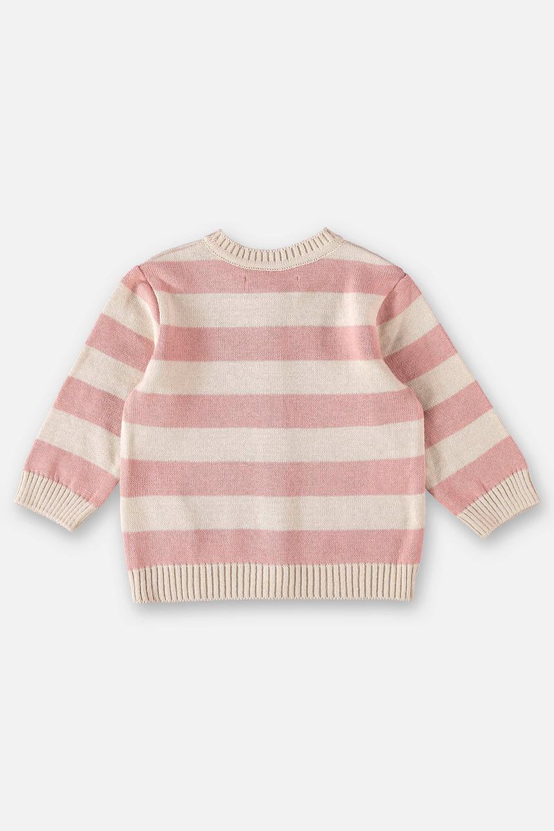 Cardigan-em-Trico-Unissex-para-Bebe--Rosa--Up-Baby
