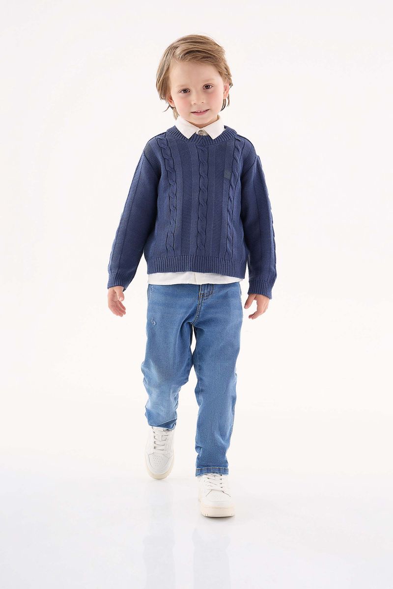 Blusao-em-Trico-Infantil-Menino--Azul--Up-Baby