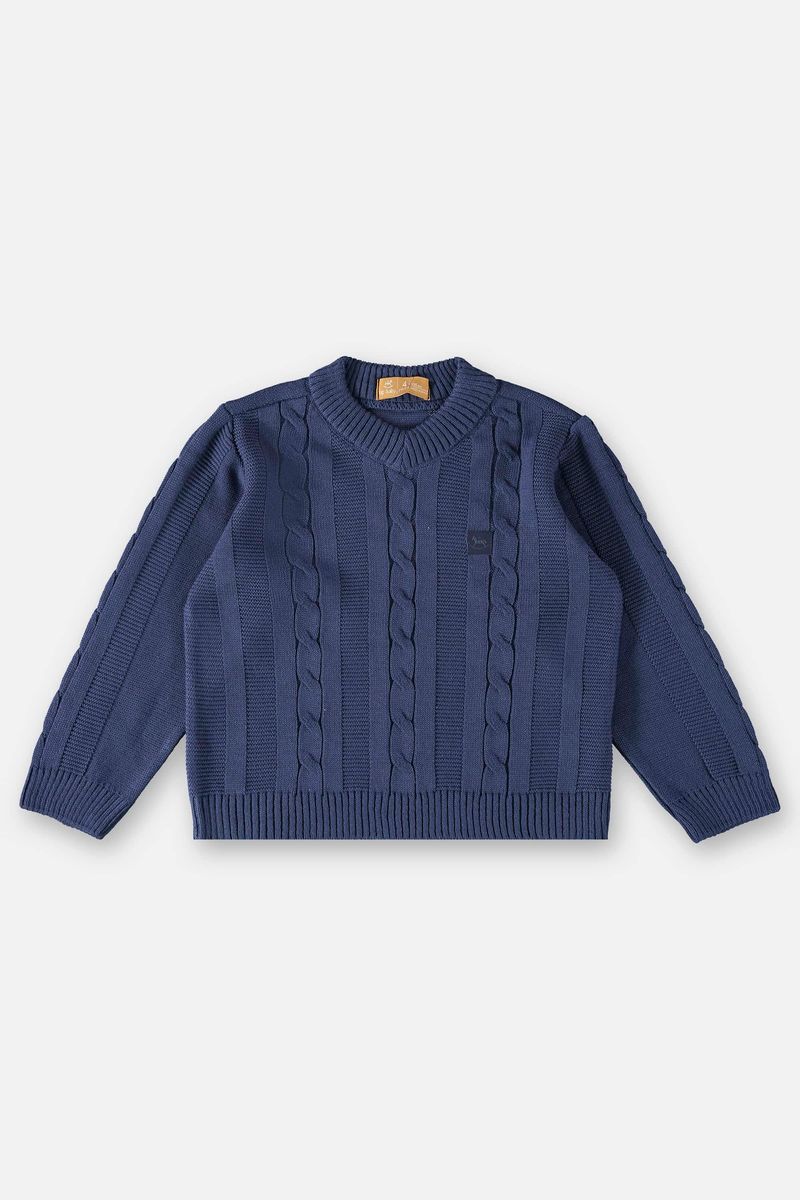 Blusao-em-Trico-Infantil-Menino--Azul--Up-Baby