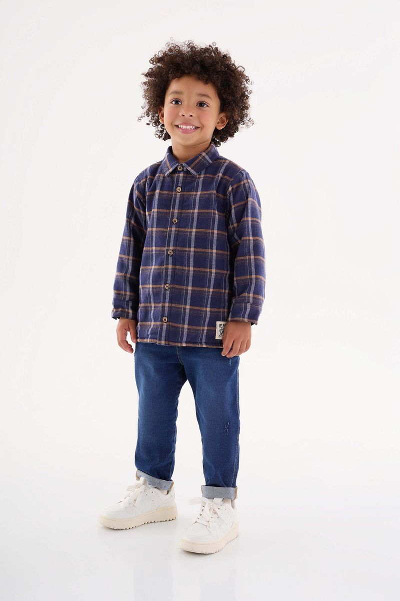 Camisa-Xadrez-Infantil-Menino--Azul--Up-Baby