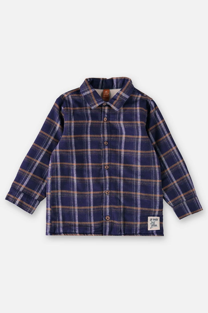 Camisa-Xadrez-Infantil-Menino--Azul--Up-Baby