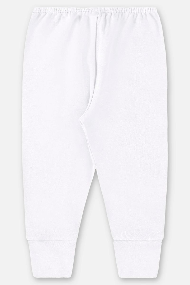 Calca-Basica-em-Suedine-Unissex-para-Bebe--Branco--Up-Baby