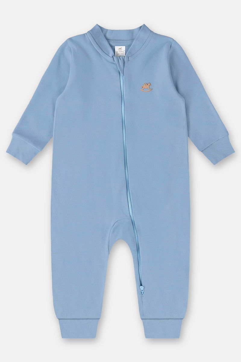 Macacao-Basico-em-Suedine-Unissex-para-Bebe--Azul--Up-Baby