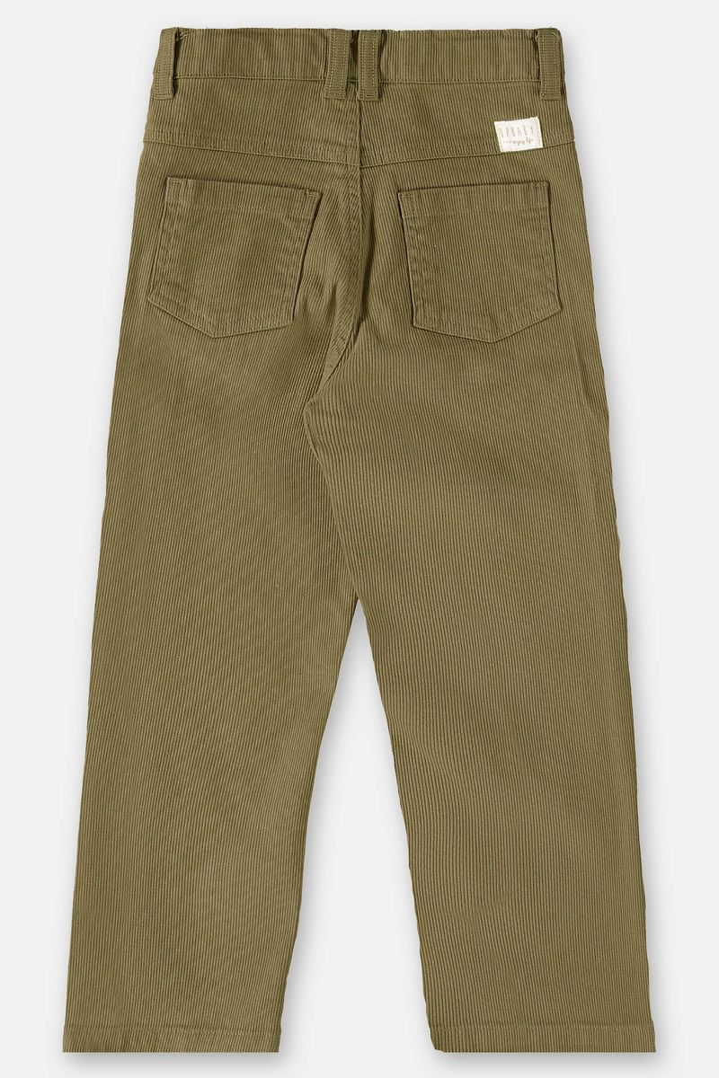 Calca-em-Sarja-Infantil-para-Meninos--Verde--Up-Baby