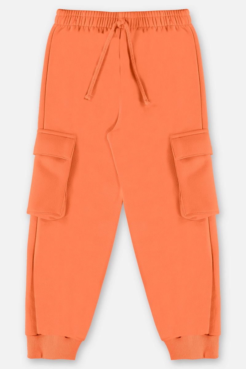 Conjunto-Blusao-e-Calca-em-Moletom-Infantil-Menino--Laranja--Up-Baby