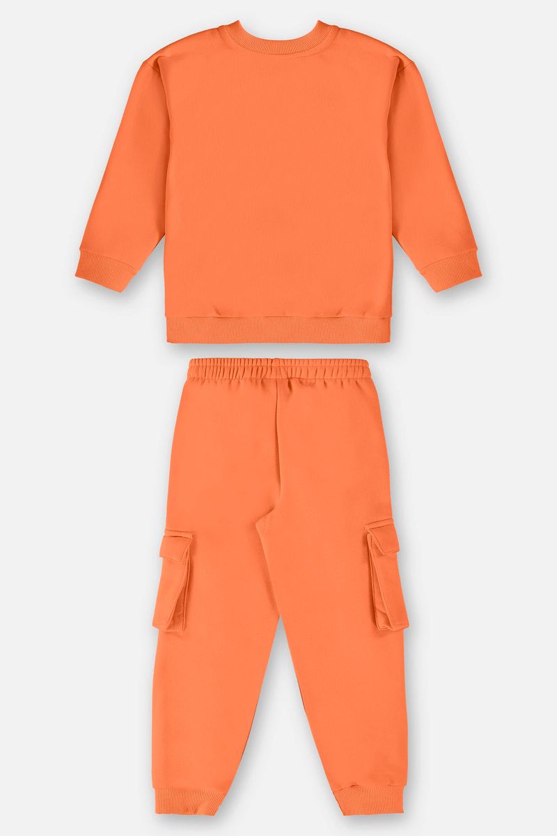 Conjunto-Blusao-e-Calca-em-Moletom-Infantil-Menino--Laranja--Up-Baby