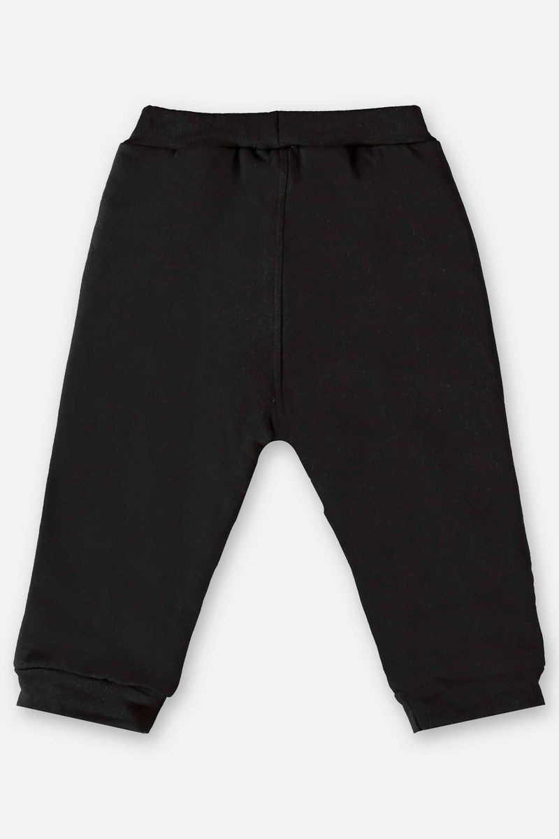 Calca-Unissex-em-Molecotton-para-Bebe--Preto--Up-Baby