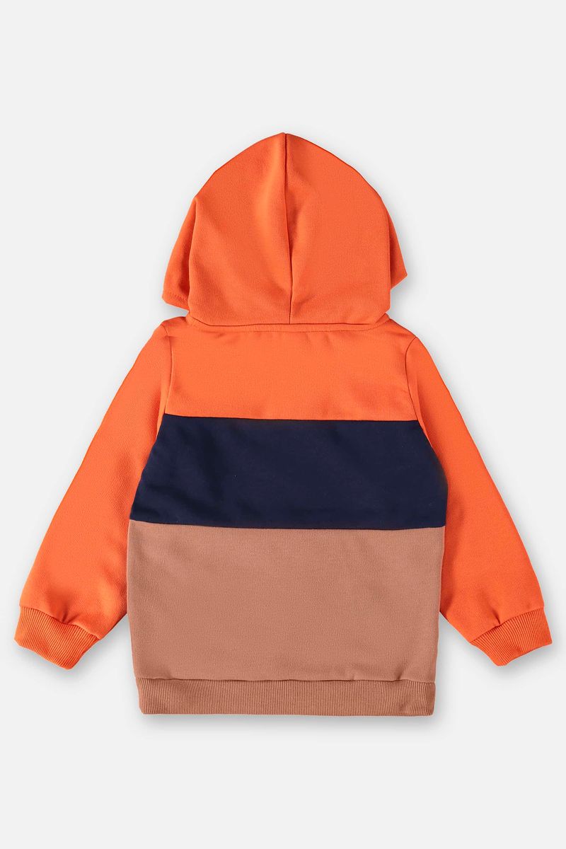 Casaco-em-Moletom-Infantil-Menino--Laranja--Up-Baby