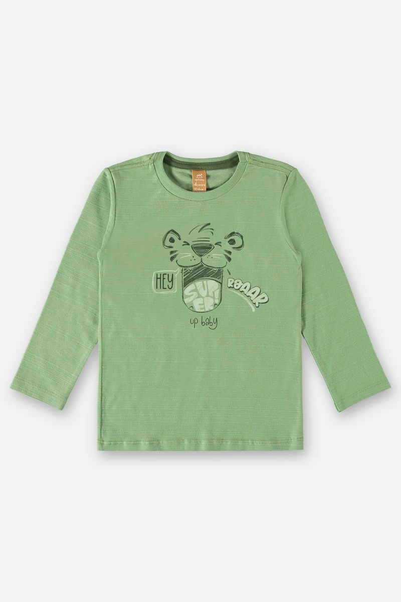 Camiseta-Manga-Longa-Flame-Infantil-Menino--Verde--Up-Baby