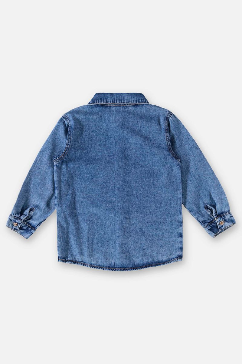 Camisa-Jeans-Infantil-Menino--Azul--Up-Baby
